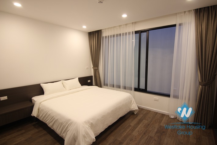 Two bedroom with modern furniture for rent in Tay ho area.